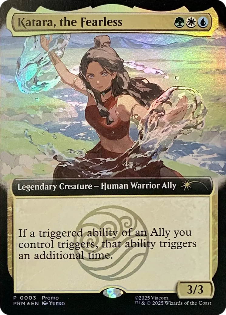Katara, the Fearless (Extended Art) [Media Promos] | Gear Gaming Fayetteville