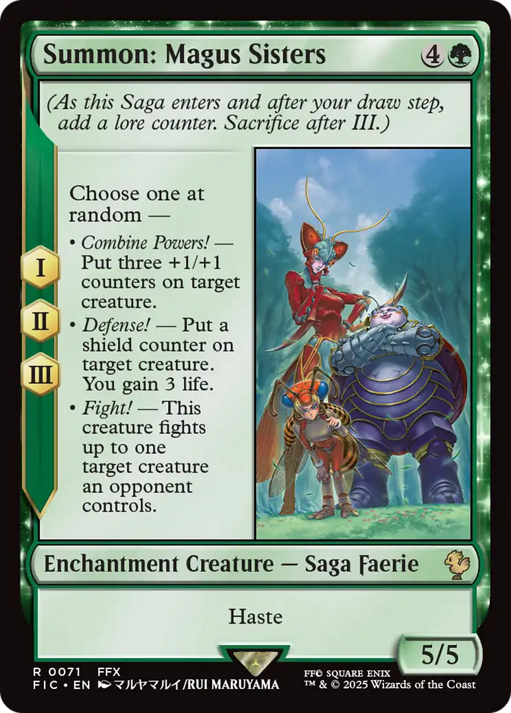 Summon: Magus Sisters [FINAL FANTASY Commander] | Gear Gaming Fayetteville