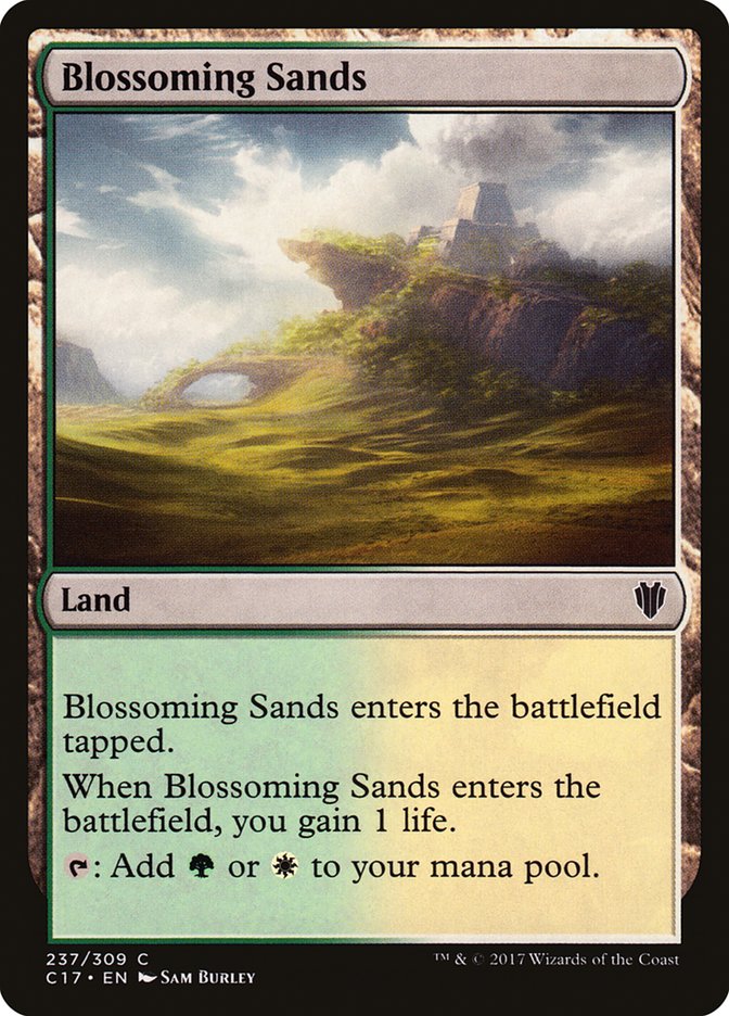 Blossoming Sands [Commander 2017] | Gear Gaming Fayetteville