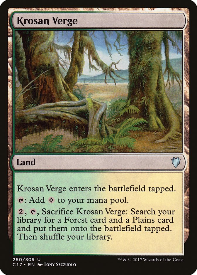 Krosan Verge [Commander 2017] | Gear Gaming Fayetteville