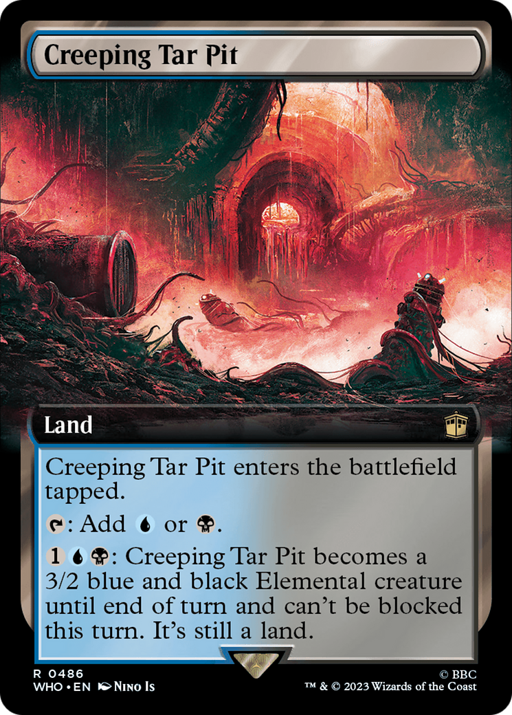 Creeping Tar Pit (Extended Art) [Doctor Who] | Gear Gaming Fayetteville