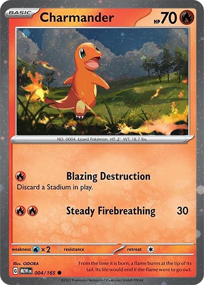 Charmander (004) (Cosmos Holo) [Scarlet & Violet: Black Star Promos] | Gear Gaming Fayetteville