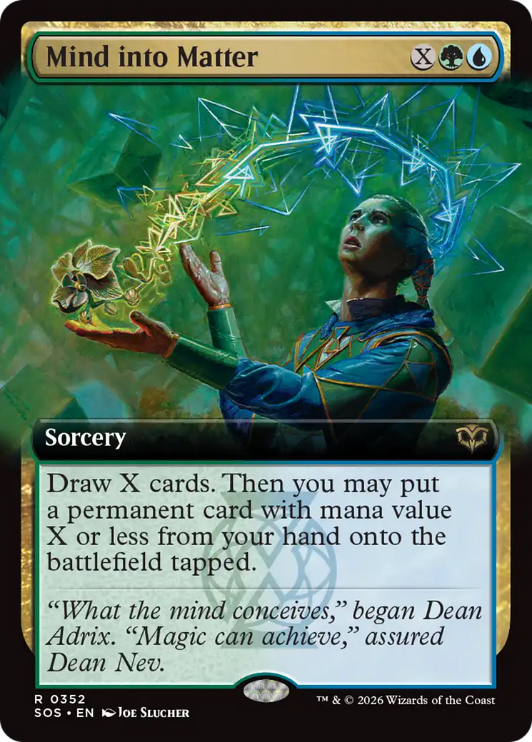 Mind into Matter (Extended Art) [Secrets of Strixhaven] | Gear Gaming Fayetteville