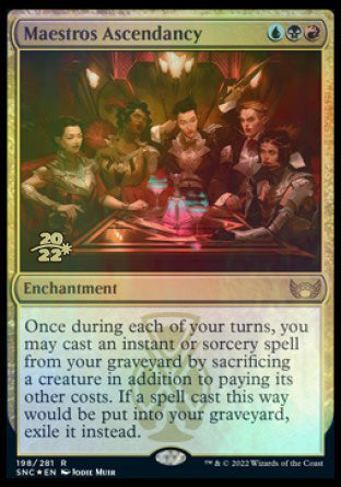 Maestros Ascendancy [Streets of New Capenna Prerelease Promos] | Gear Gaming Fayetteville