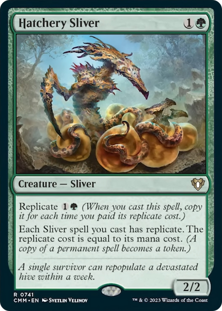 Hatchery Sliver [Commander Masters] | Gear Gaming Fayetteville