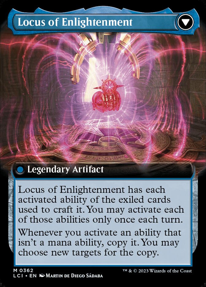 The Enigma Jewel // Locus of Enlightenment (Extended Art) [The Lost Caverns of Ixalan] | Gear Gaming Fayetteville