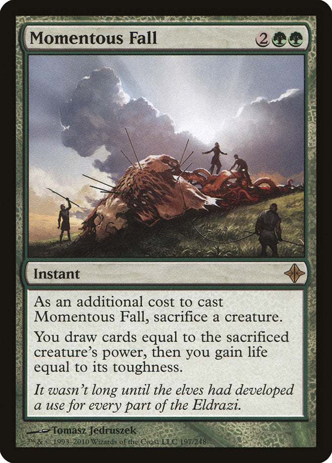 Momentous Fall [Rise of the Eldrazi] | Gear Gaming Fayetteville