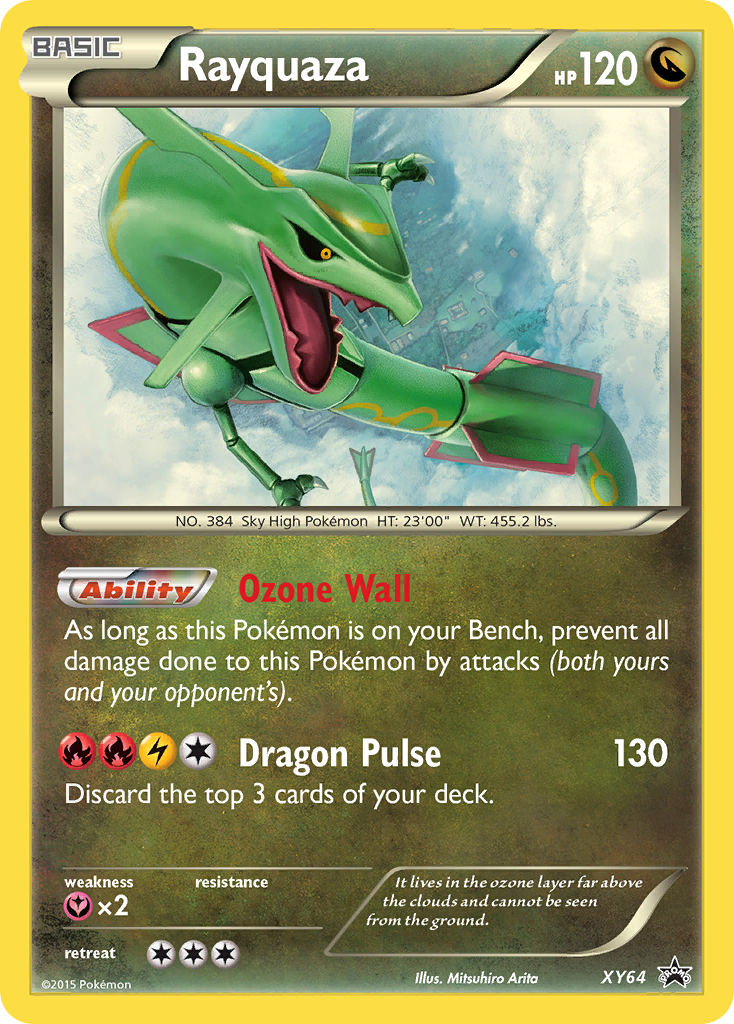 Rayquaza (XY64) [XY: Black Star Promos] | Gear Gaming Fayetteville