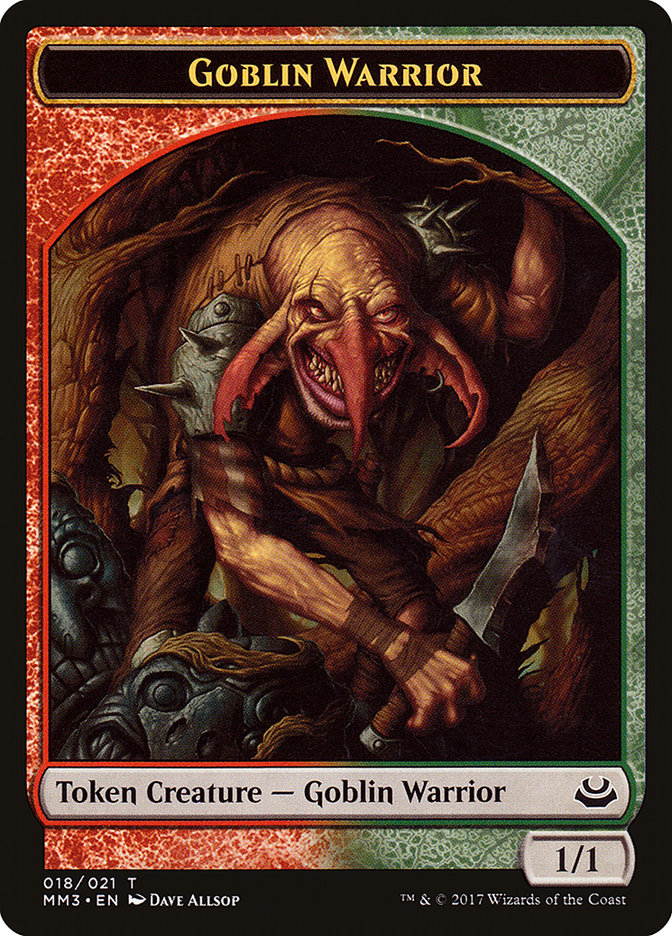 Goblin Warrior Token [Modern Masters 2017 Tokens] | Gear Gaming Fayetteville