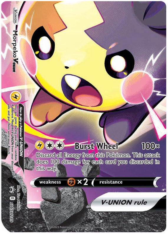 Morpeko V-Union (SWSH289) [Sword & Shield: Black Star Promos] | Gear Gaming Fayetteville