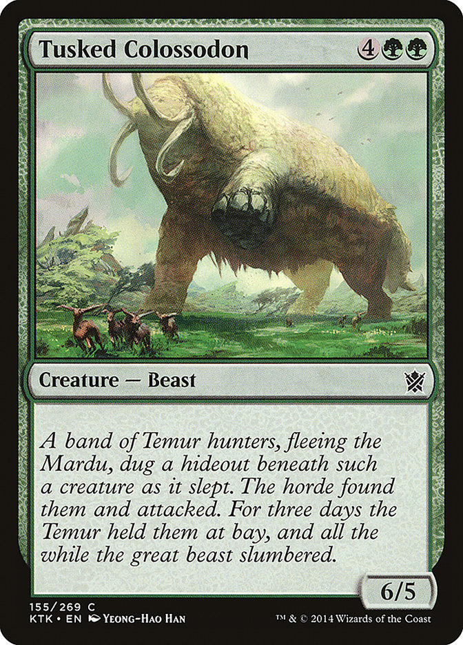 Tusked Colossodon [Khans of Tarkir] | Gear Gaming Fayetteville