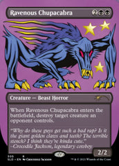 Ravenous Chupacabra (Borderless) (Foil Etched) [Secret Lair Drop Series] | Gear Gaming Fayetteville