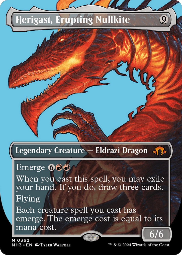 Herigast, Erupting Nullkite (Borderless) [Modern Horizons 3] | Gear Gaming Fayetteville