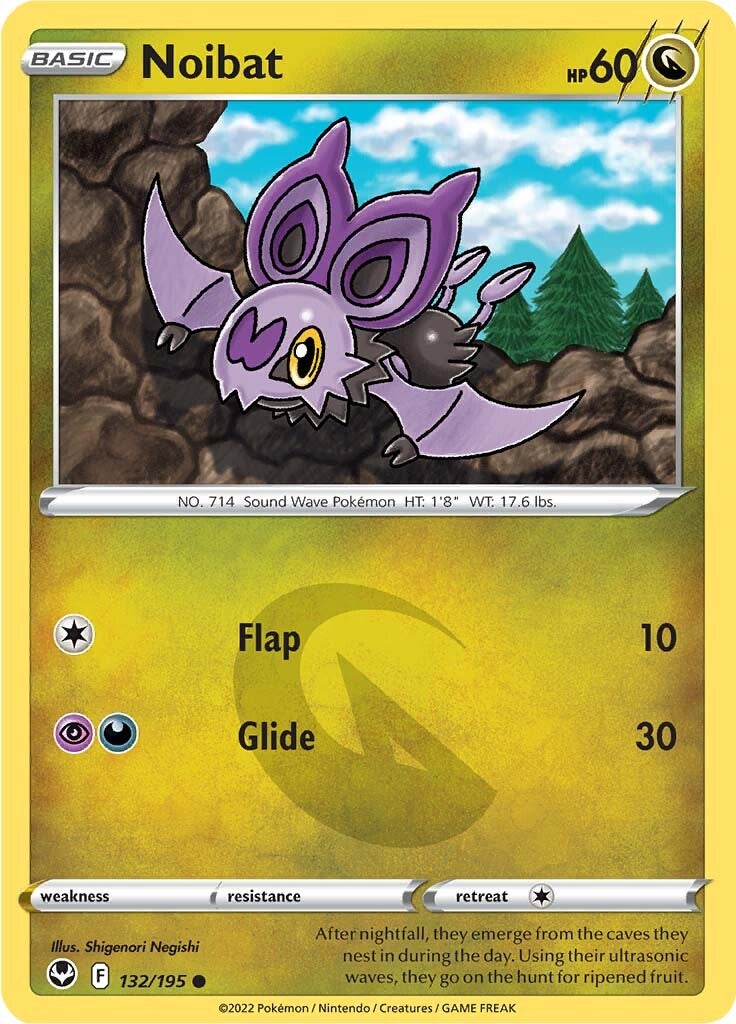 Noibat (132/195) [Sword & Shield: Silver Tempest] | Gear Gaming Fayetteville