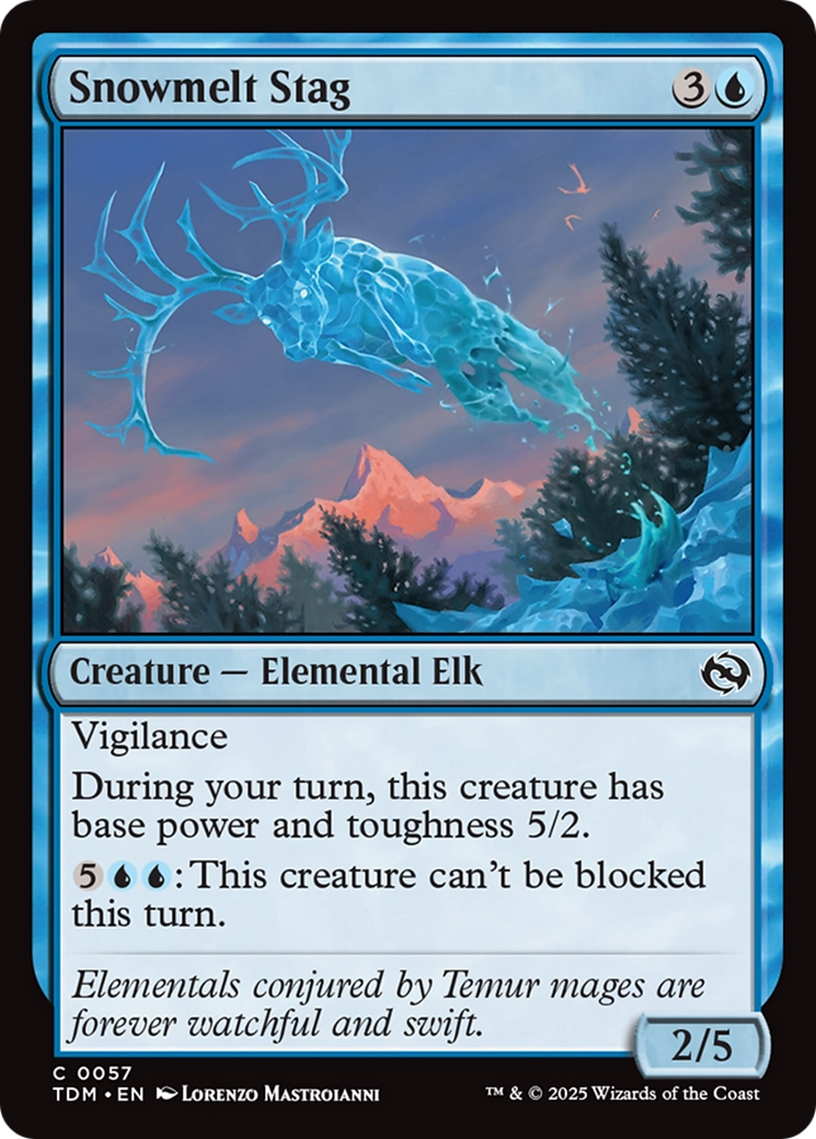 Snowmelt Stag [Tarkir: Dragonstorm] | Gear Gaming Fayetteville