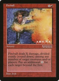 Fireball (Oversized) [Oversize Cards] | Gear Gaming Fayetteville