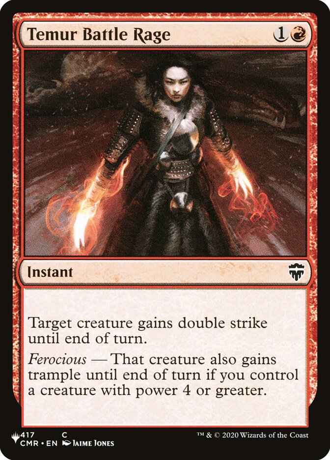 Temur Battle Rage [Secret Lair: Heads I Win, Tails You Lose] | Gear Gaming Fayetteville