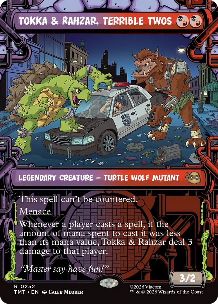 Tokka & Rahzar, Terrible Twos (Showcase) [Teenage Mutant Ninja Turtles] | Gear Gaming Fayetteville