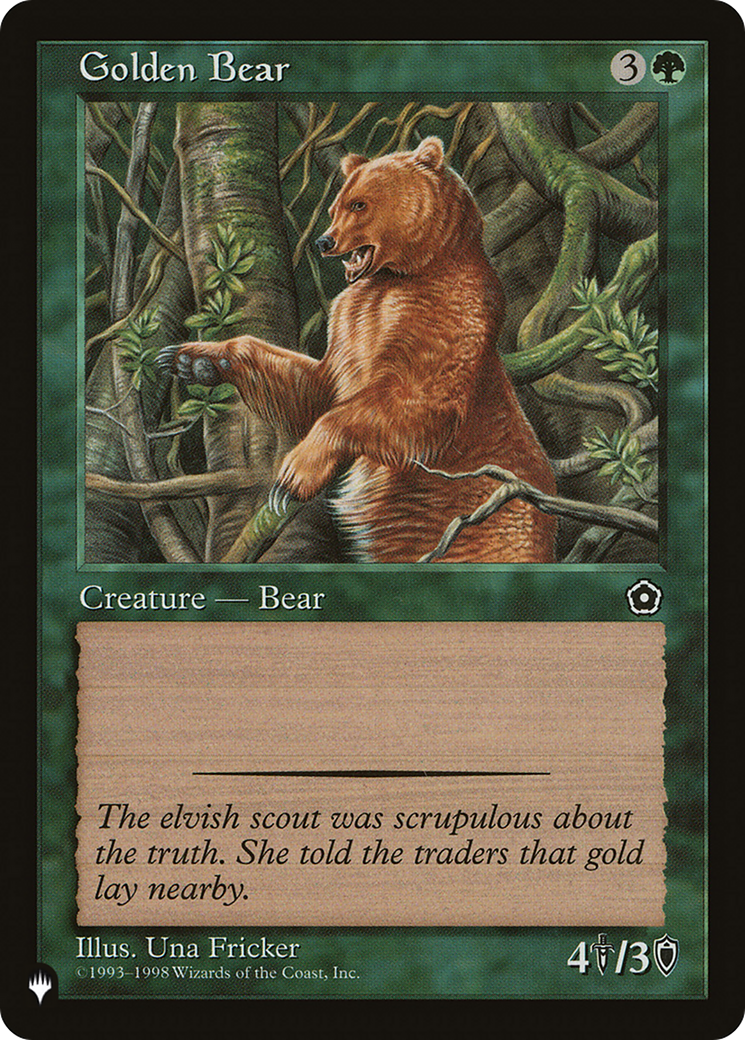 Golden Bear [The List Reprints] | Gear Gaming Fayetteville