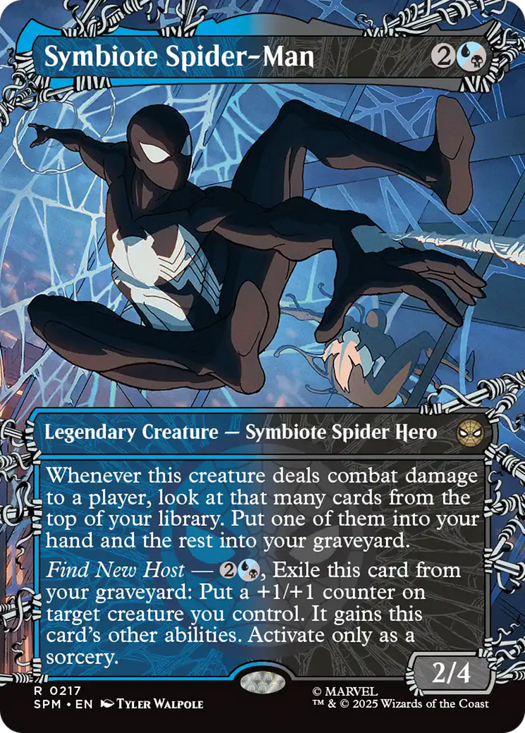 Symbiote Spider-Man (Borderless) [Marvel's Spider-Man] | Gear Gaming Fayetteville