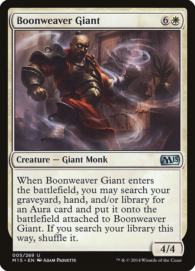 Boonweaver Giant [Magic 2015] | Gear Gaming Fayetteville