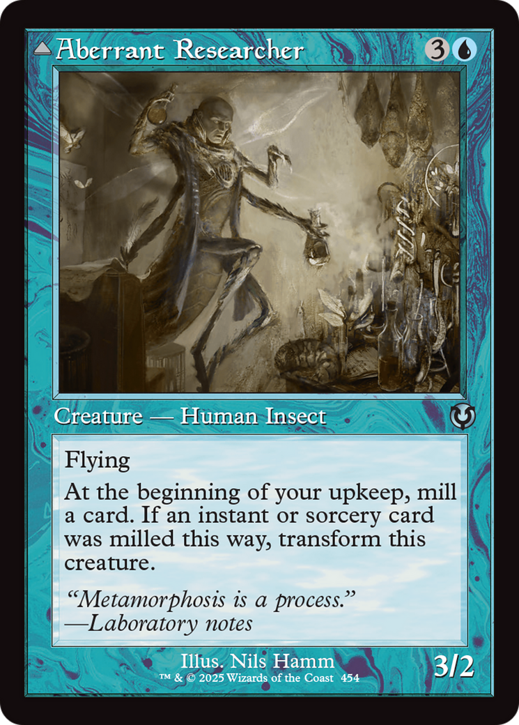 Aberrant Researcher // Perfected Form (Retro Frame) [Innistrad Remastered] | Gear Gaming Fayetteville