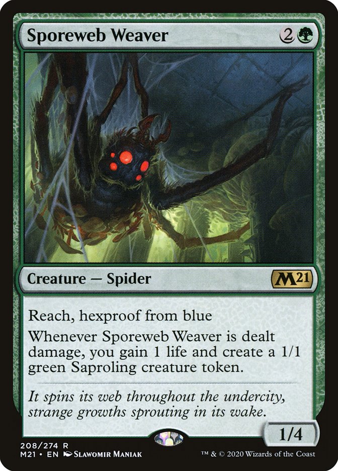 Sporeweb Weaver [Core Set 2021] | Gear Gaming Fayetteville