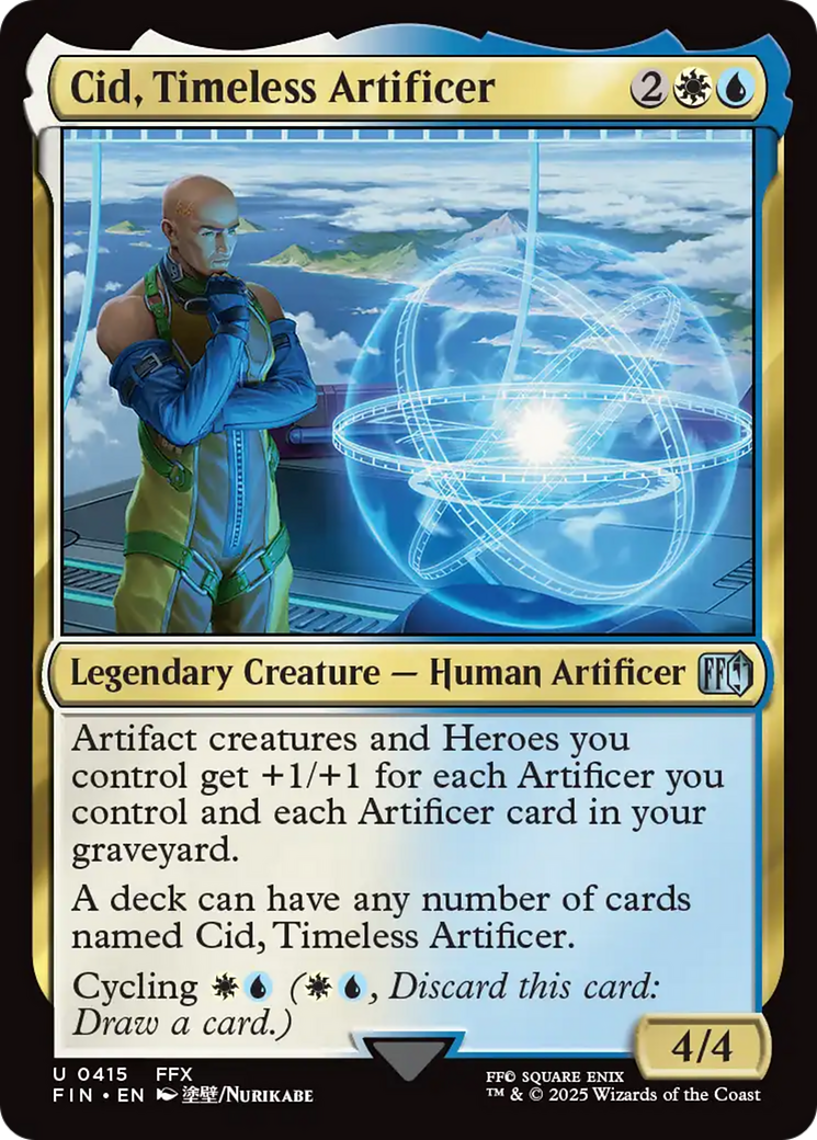 Cid, Timeless Artificer (0415) [FINAL FANTASY] | Gear Gaming Fayetteville