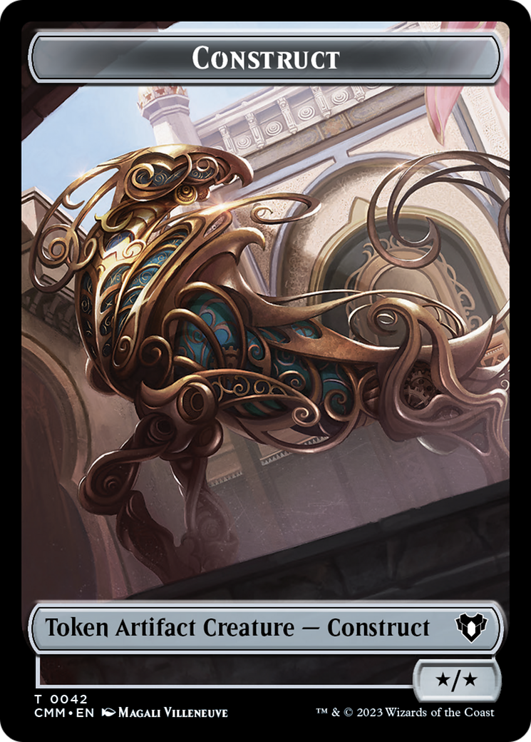 Construct Token (42) [Commander Masters Tokens] | Gear Gaming Fayetteville