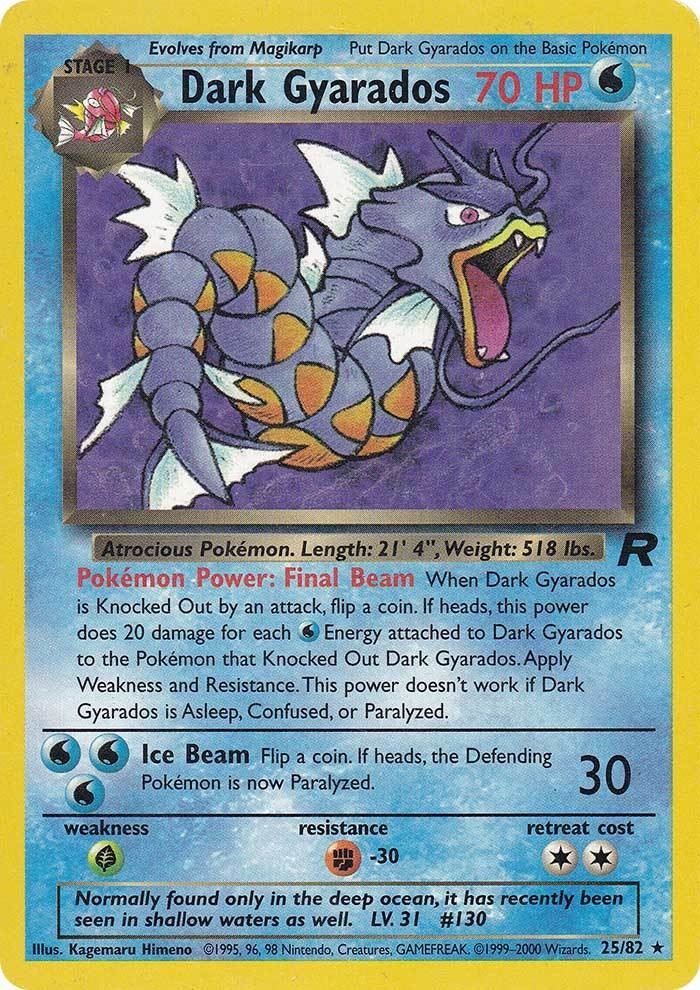 Dark Gyarados (25/82) [Team Rocket Unlimited] | Gear Gaming Fayetteville
