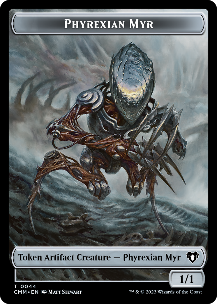 Phyrexian Myr Token [Commander Masters Tokens] | Gear Gaming Fayetteville