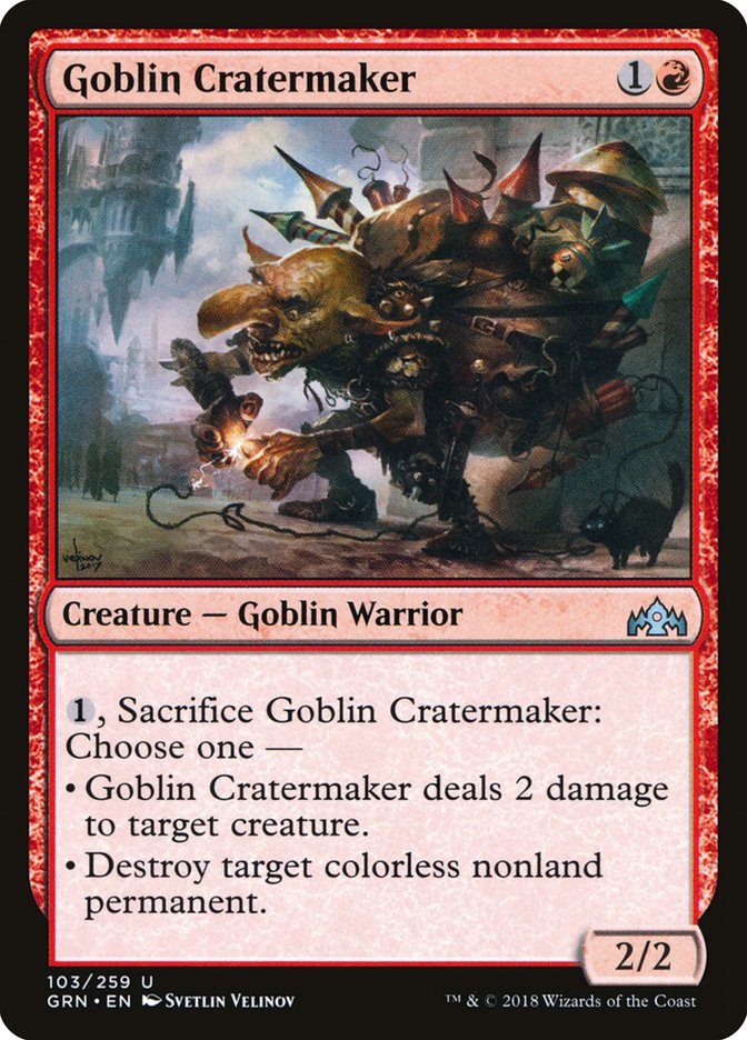 Goblin Cratermaker [Guilds of Ravnica] | Gear Gaming Fayetteville