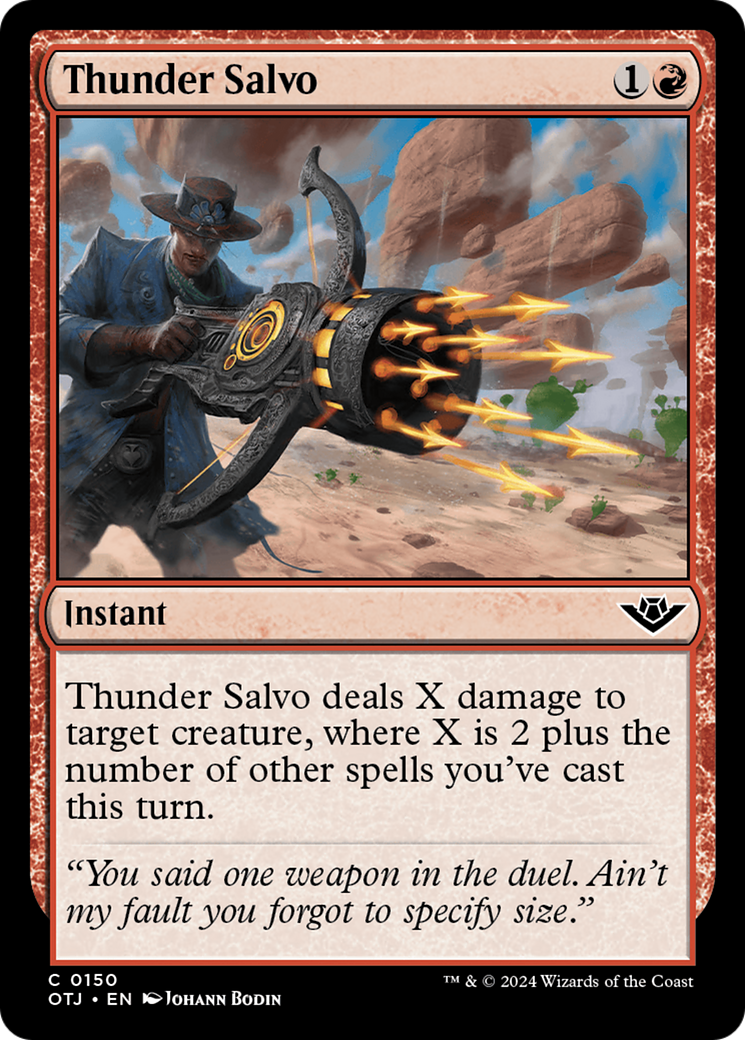 Thunder Salvo [Outlaws of Thunder Junction] | Gear Gaming Fayetteville