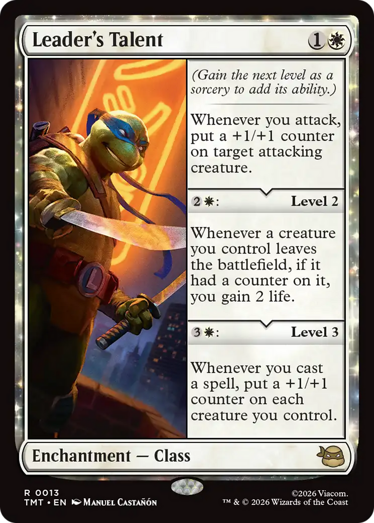 Leader's Talent [Teenage Mutant Ninja Turtles] | Gear Gaming Fayetteville