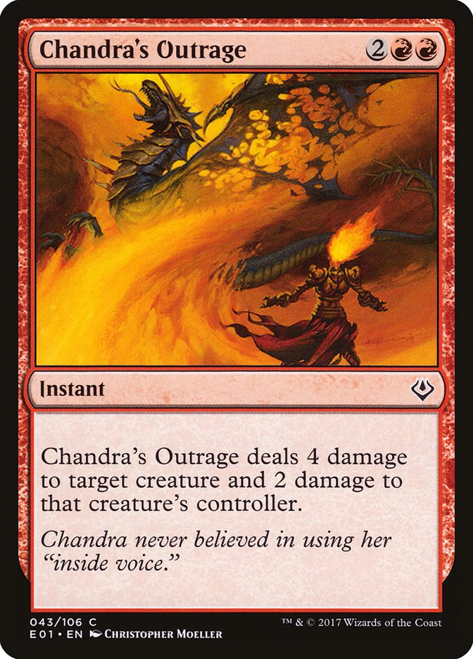Chandra's Outrage [Archenemy: Nicol Bolas] | Gear Gaming Fayetteville