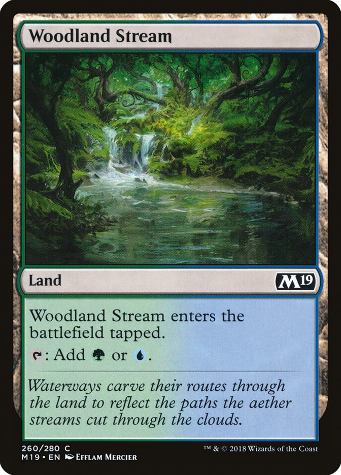 Woodland Stream [Core Set 2019] | Gear Gaming Fayetteville