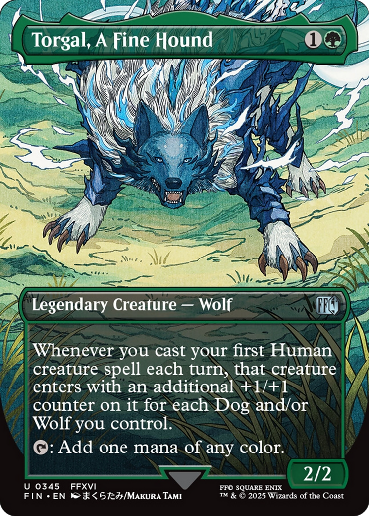 Torgal, A Fine Hound (Borderless) [FINAL FANTASY] | Gear Gaming Fayetteville