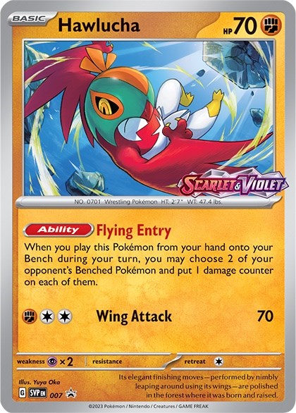 Hawlucha (007) [Scarlet & Violet: Black Star Promos] | Gear Gaming Fayetteville