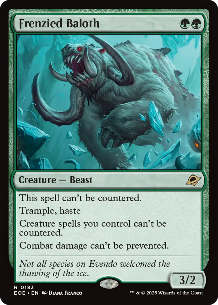 Frenzied Baloth [Edge of Eternities] | Gear Gaming Fayetteville