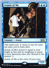 Avatar of Me (Unfinity Foil Edition) [The List] | Gear Gaming Fayetteville