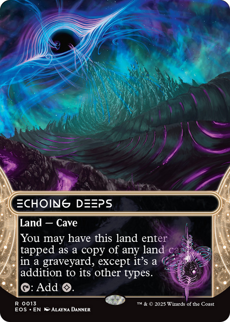Echoing Deeps (0013) (Borderless) [Edge of Eternities: Stellar Sights] | Gear Gaming Fayetteville