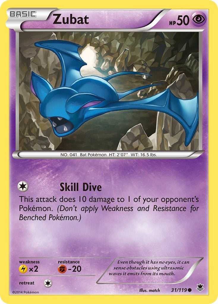 Zubat (31/119) [XY: Phantom Forces] | Gear Gaming Fayetteville