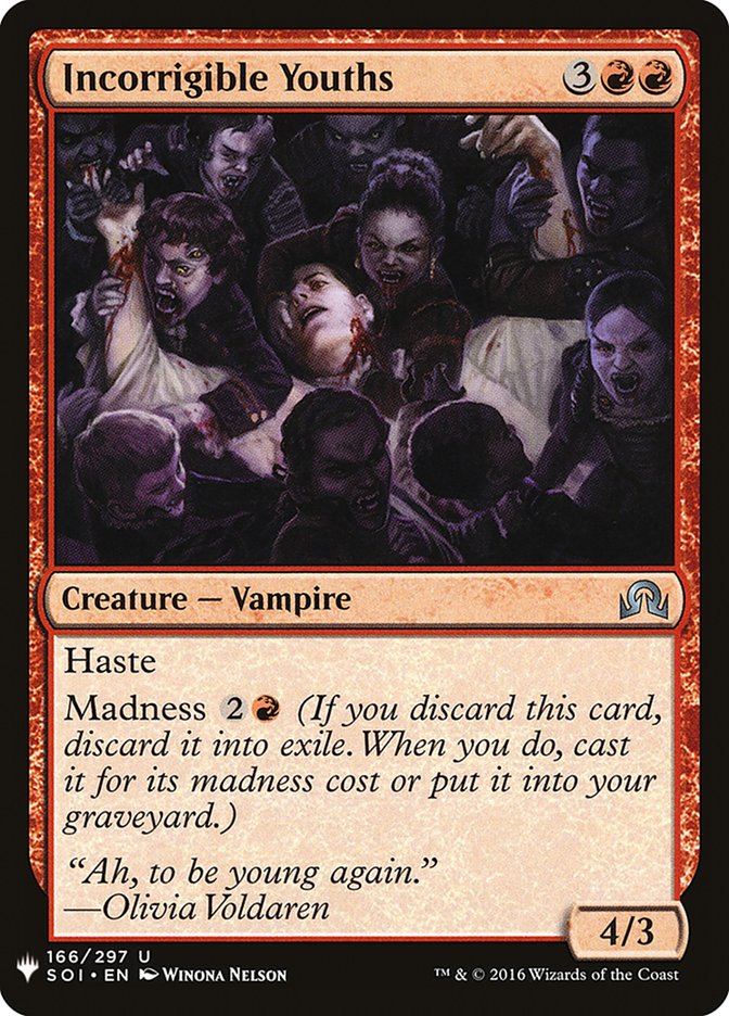 Incorrigible Youths [Mystery Booster] | Gear Gaming Fayetteville