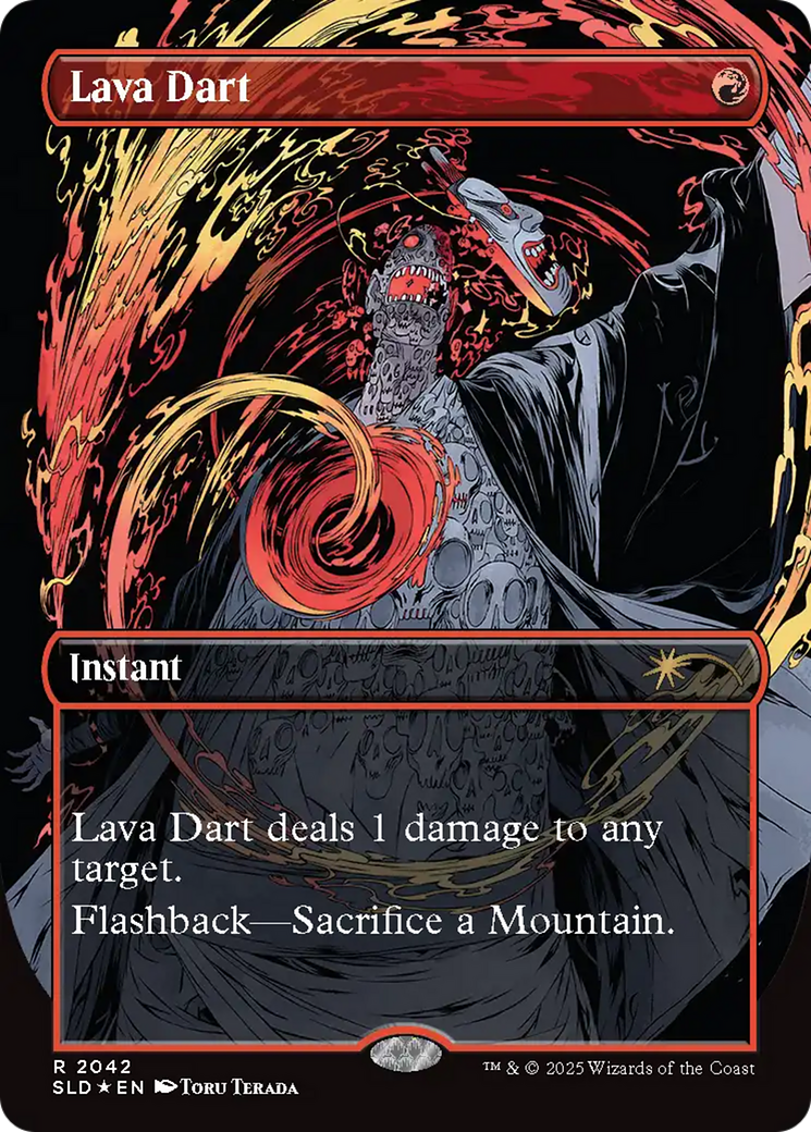 Lava Dart (Raised Foil) [Secret Lair Drop Series] | Gear Gaming Fayetteville