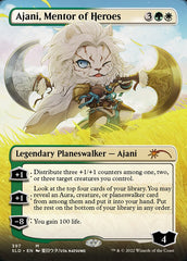 Ajani, Mentor of Heroes (Borderless) [Secret Lair Drop Series] | Gear Gaming Fayetteville