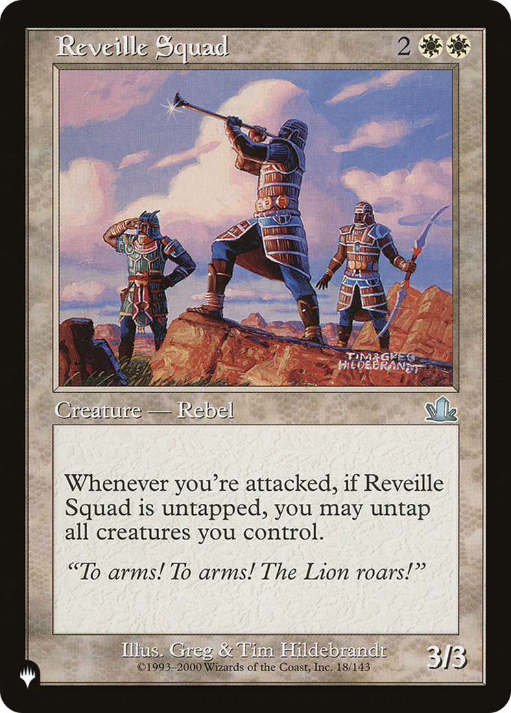 Reveille Squad [The List Reprints] | Gear Gaming Fayetteville