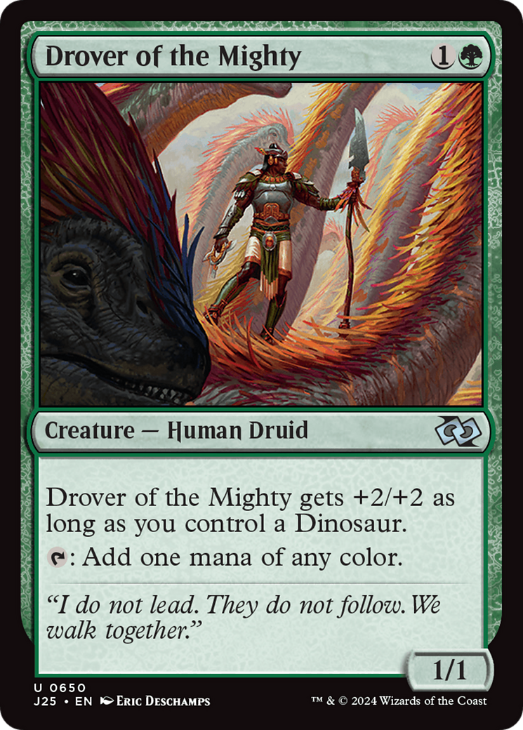 Drover of the Mighty [Foundations Jumpstart] | Gear Gaming Fayetteville