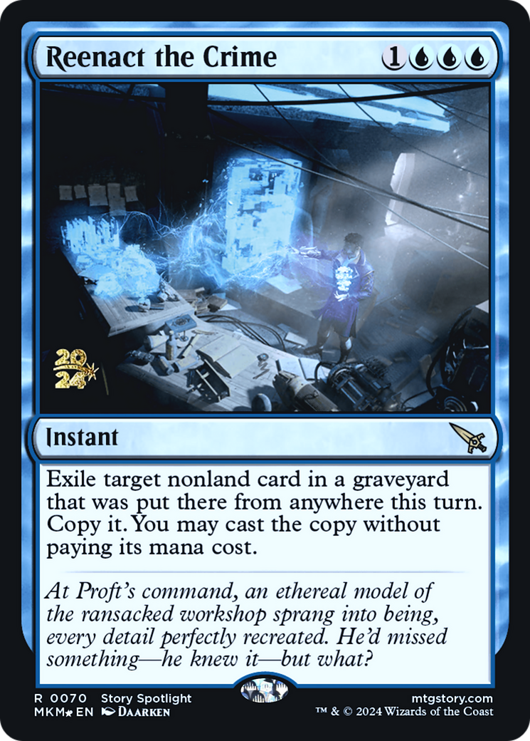 Reenact the Crime [Murders at Karlov Manor Prerelease Promos] | Gear Gaming Fayetteville