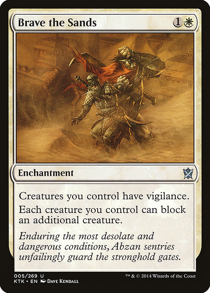 Brave the Sands [Khans of Tarkir] | Gear Gaming Fayetteville