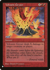 Volcanic Geyser [The List Reprints] | Gear Gaming Fayetteville